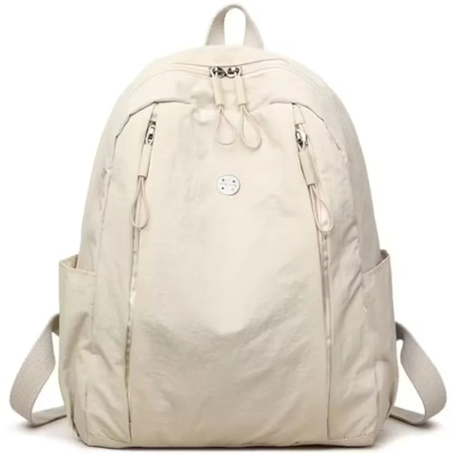 

Nylon Backpack for Women Men Waterproof Travel Backpack Purse Casual Daypack Gym School Backpack for Daily Cycling