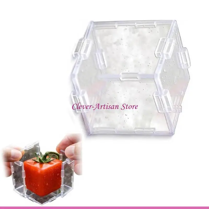 E06B Innovative Garden Tool For Making Square And Triangle Strawberries Tomatoes