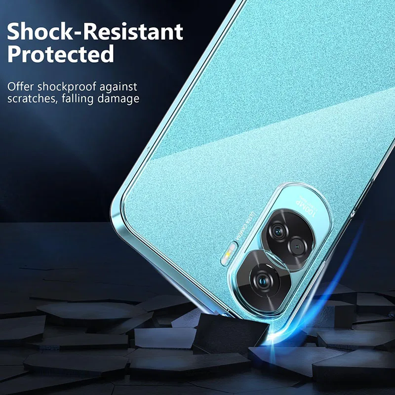 Clear Silicone Soft Case For Honor X8B X9B X7B X8A X7A X9A X8 X7 X6 Ultra Thin Transparent Back Case For Honor 90 70 50 Pro Lite view 5