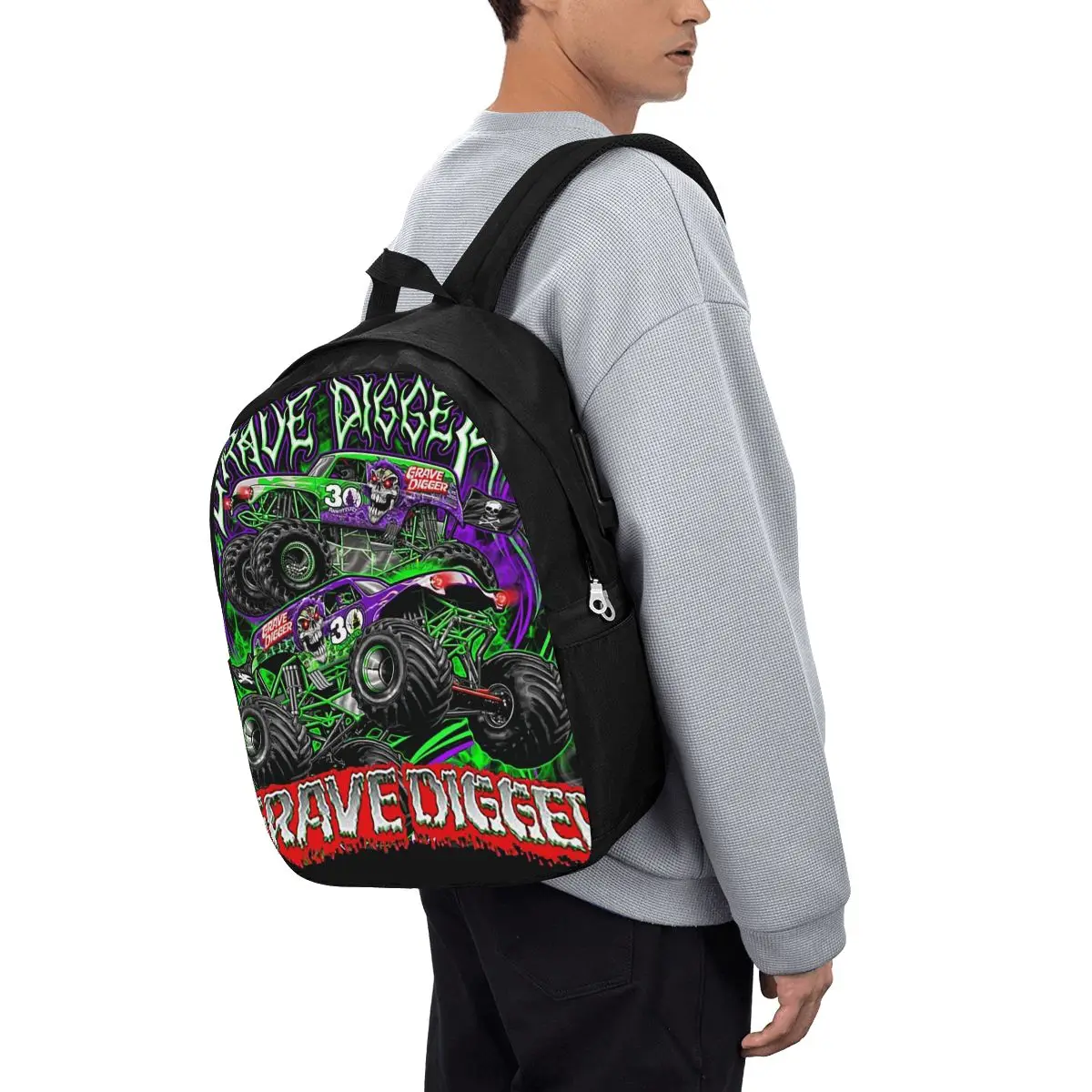 Monster Jam Grave Digger Monster Truck Art F