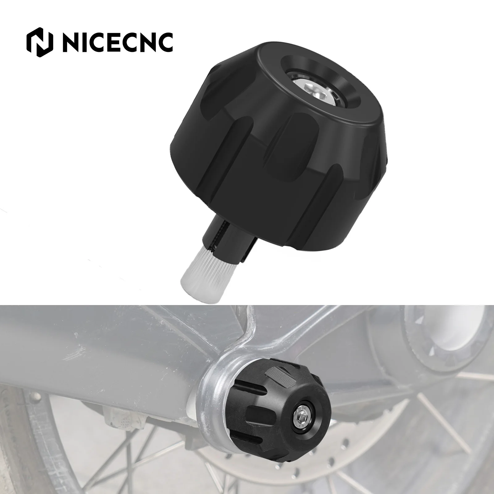 

For BMW R1250GS R1250GS Adventure NICECNC Frame Slider Falling Protector Crash R 1250 GS R 1250 GS Adv 1250GSA 19-2024 2023 2022