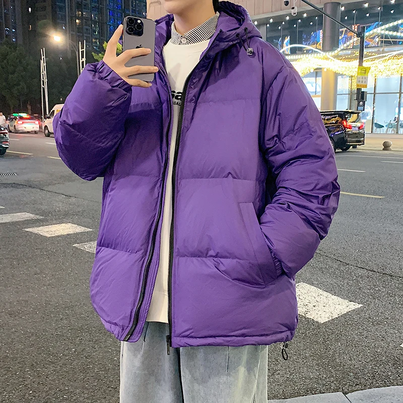 

Winter New Men's Outdoor Windproof Warm Trend Down Jacket High-quality Cold Proof Warm Trend Versatile Neutral Feather Jacket