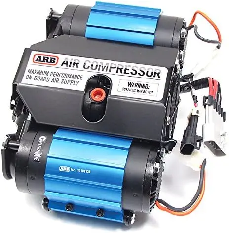 Arb Ckmta12 '12V' On-Board Twin High Performance Air Compressor, Ideal For Air Lockers Locking Differentials, Tire Inflator,