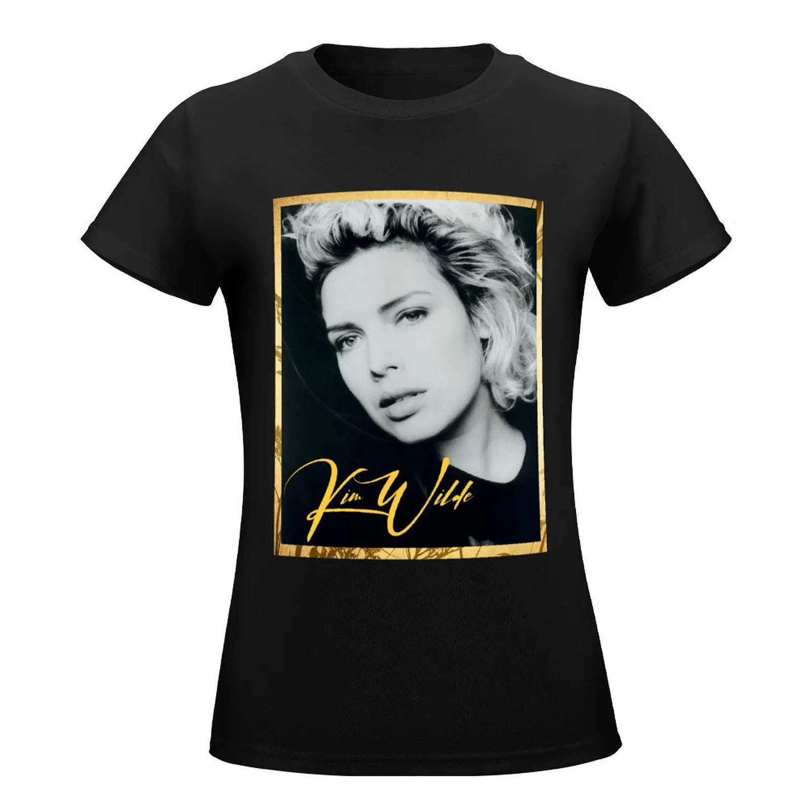 More Then Awesome Kim Wilde Cool Graphic Gifts T-Shirt Blouse funny summer top summer clothes for Women