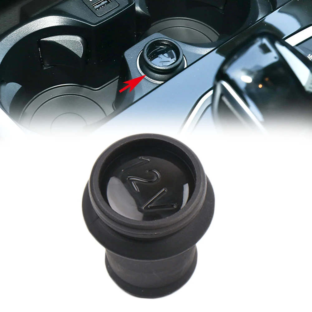 12V Power Outlet Dust Cover for BMW 3 F25 G01 For X5 F15 F85 G05 For X6 F16 F86 G06 G07 Direct Replacement OEM Style Fit