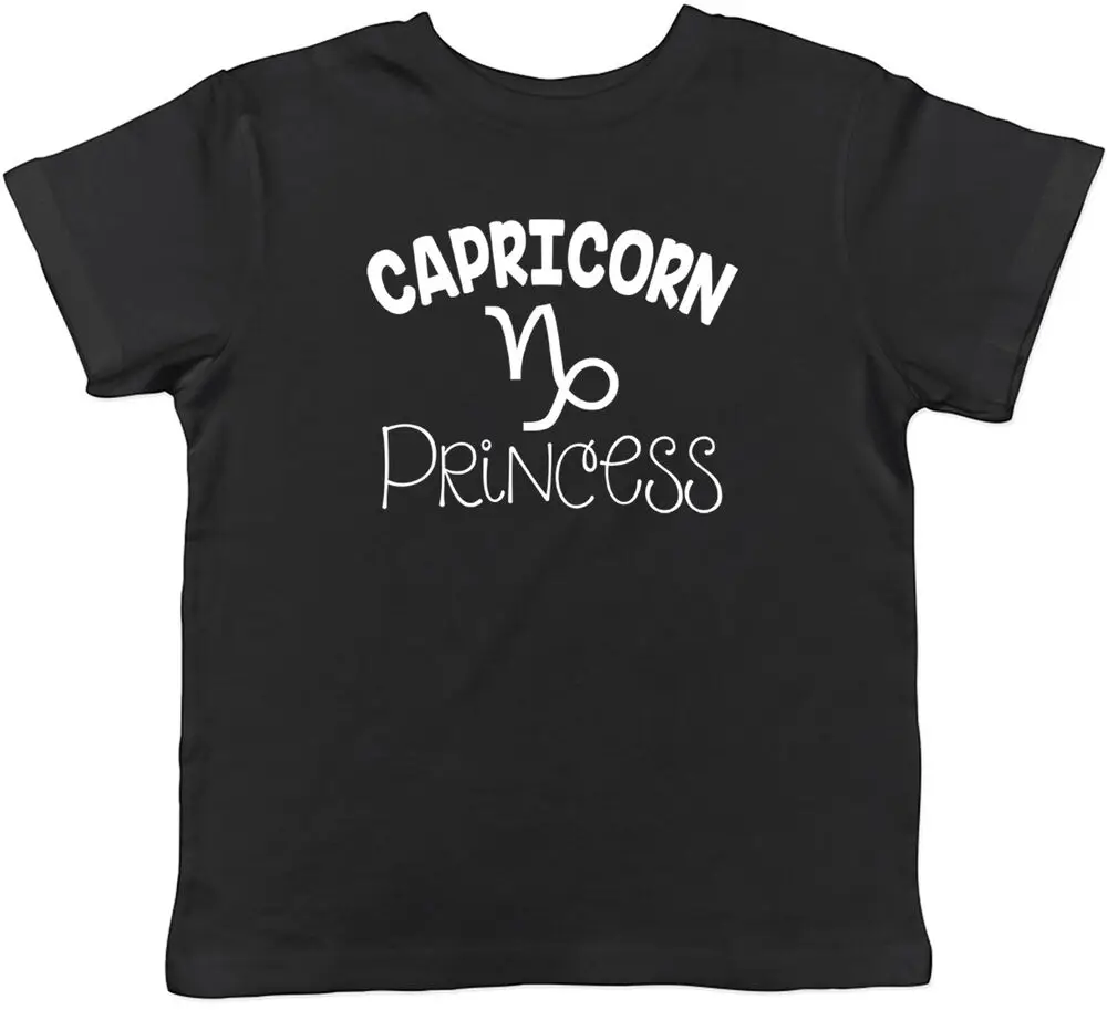 

Capricorn Princess Childrens Kids T-Shirt Boys Girls High Quality 100%Cotton Summer Short Sleeve