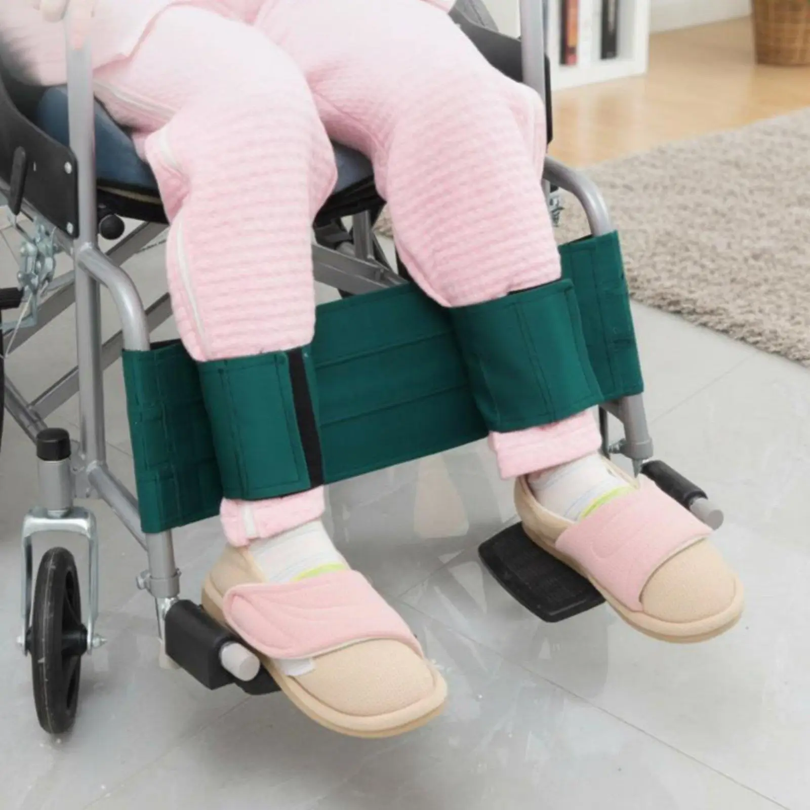 Soft Leg Restraint Secure Leg Support Belt Stability Guard for Home Care Patients Mobility
