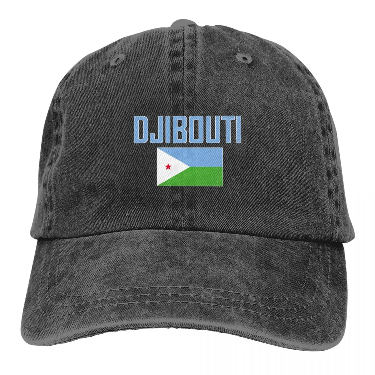 Flag of DJIBOUTI Baseball Caps Unisex Soft Casquette Cap Fashion Denim Hat Vintage Adjustable Dad Hat