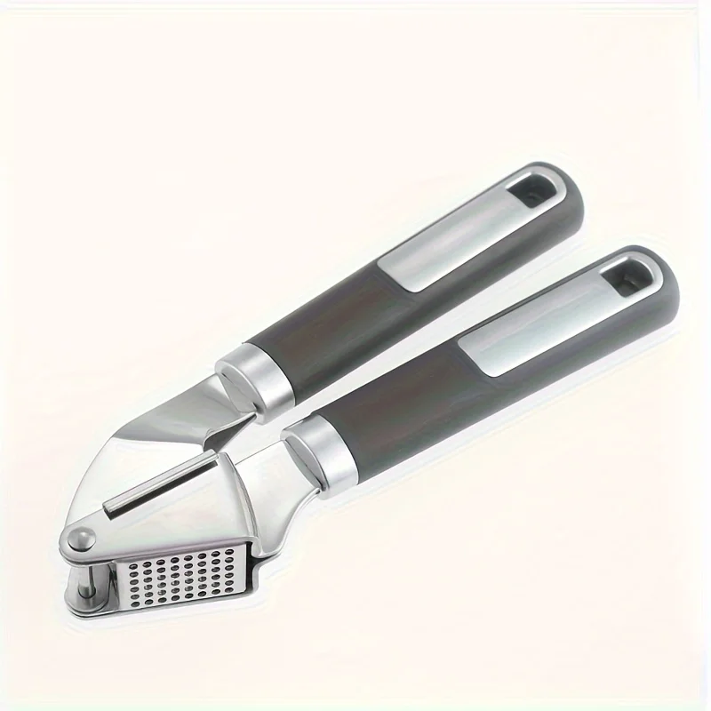 

Stainless Steel Garlic Press, Household Manual Garlic Crusher, Kitchen Garlic Masher, Manual Garlic Grinder, Household Garlic Crusher