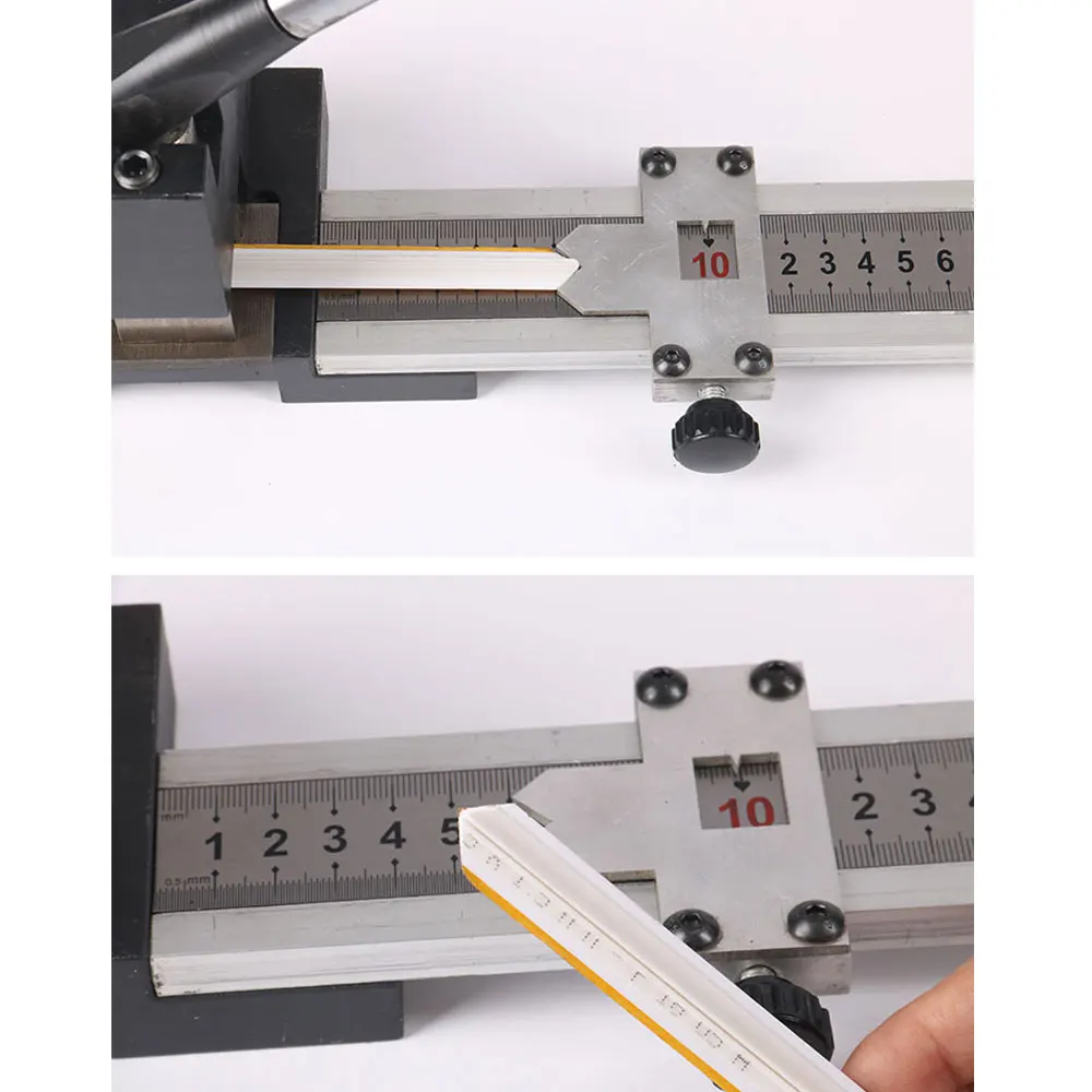 Máquina cortadora de alta eficiencia, troqueladora manual de indentación, adecuada para moldes de indentación, como cartón de resina de PVC