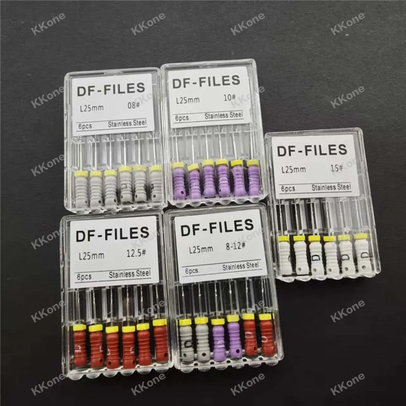 5 x 6Pcs/Pack Dental D FINDER Rotary Files (L21mm & L25mm) for Endodontic Root Canal Cleaning Dentistry Endo Instrument