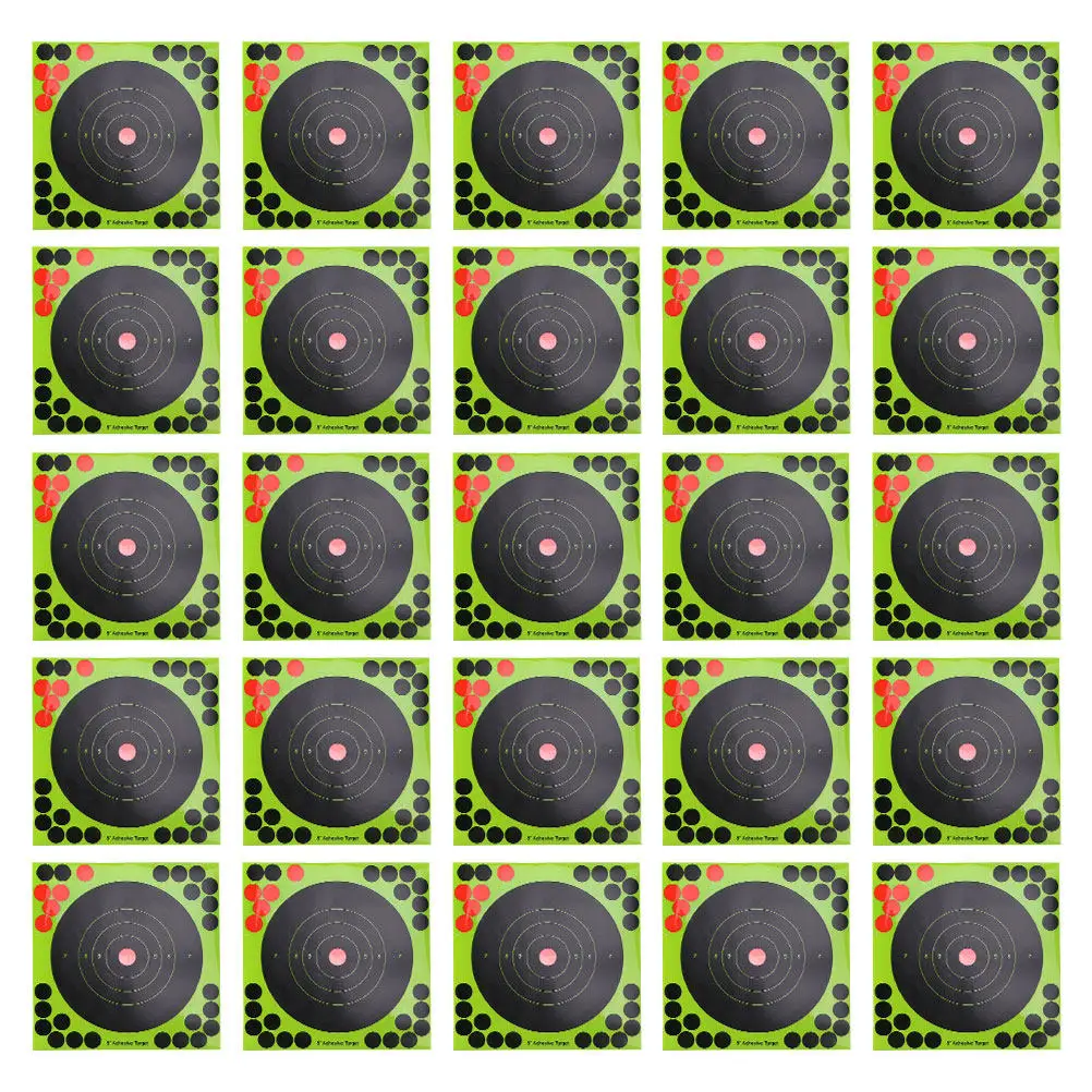 

40 Sheets Color Stickers Paper Targets for Range Professional Accessories