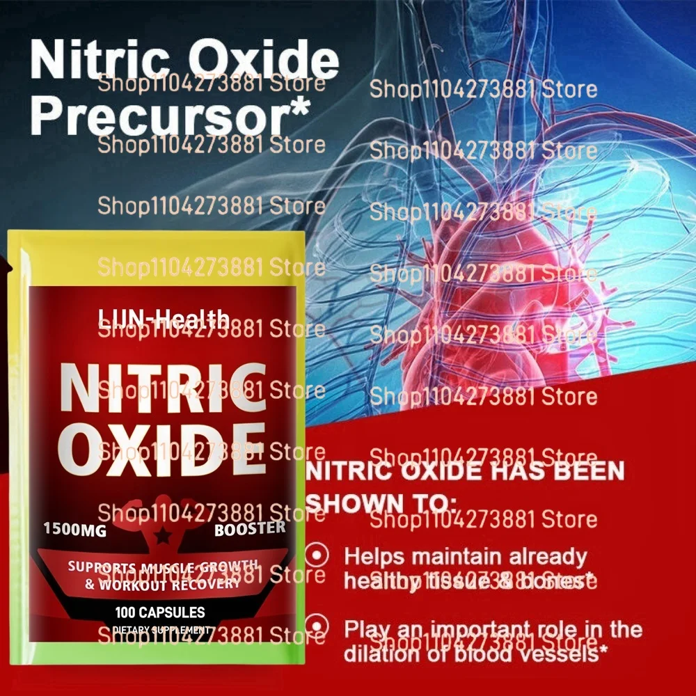 Nitric Oxide Booster, Support Healthy Blood Pressure Keep Energy in Exercise