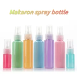 10/30/50ml Macaron Spray Bottle Fine Fog Spray Bottle Cosmetics Packaging Portable Travel Refillable Bottle Plastic Bottles 여행