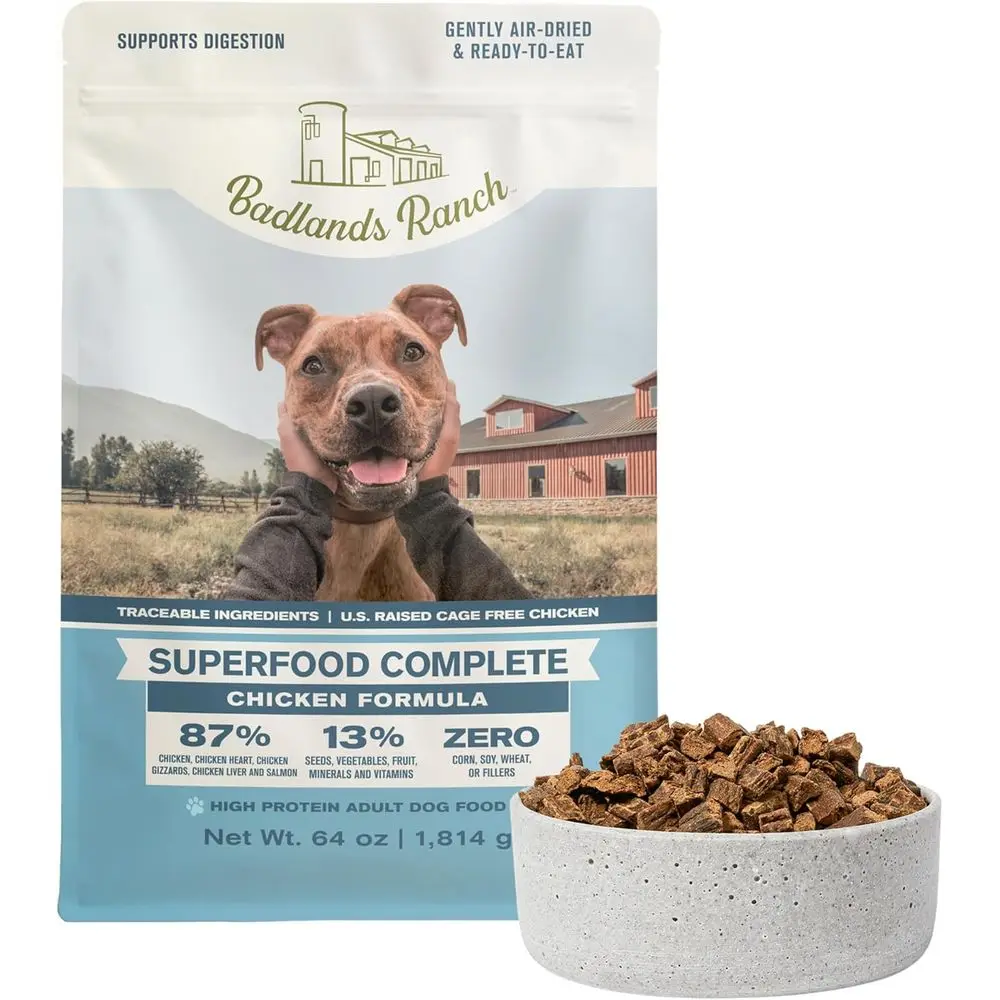 

by Katherine Heigl – Superood Complete Air-Dried Chicken Dog ood – High Protein with Superoods or Daily Welln& istent Nutrition