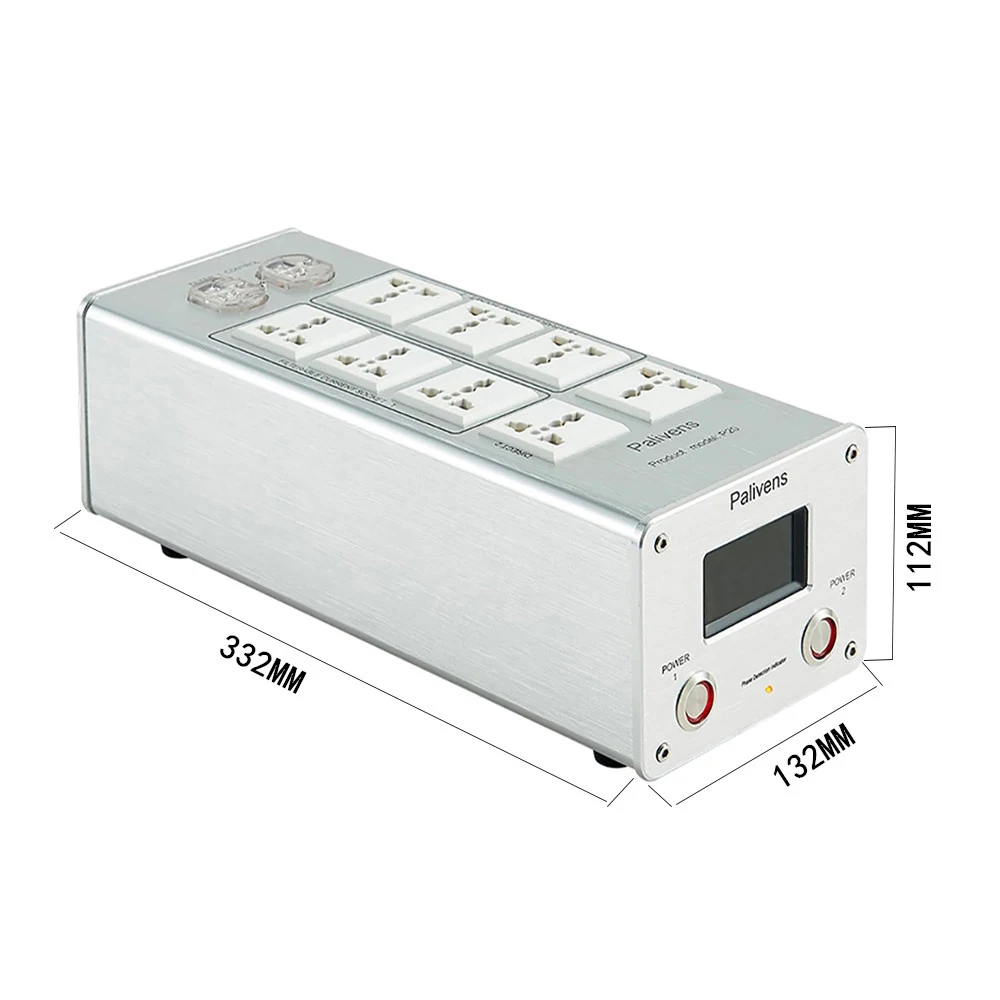 المهنية الصوت الضوضاء التيار المتناوب مرشح الطاقة تنقية الطاقة البرق حماية EMI تمديد مقبس عالمي 3000 واط 15A P20 #3