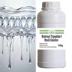 Hot Selling Biotinoyl Tripeptide-1 Stock Solution for Cosmetics and Skincare Products