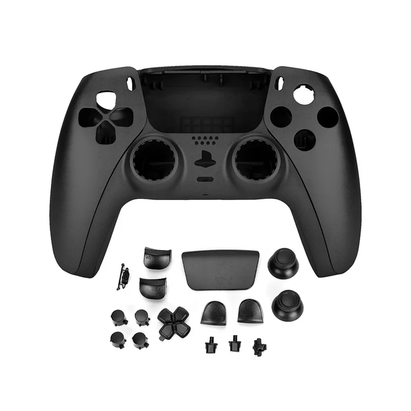 Replacement Shell for PS5 Dualsense,DIY Housing Shell(Front Cover and Back Cover) for PS5 Controller with Buttons Replacement Ki