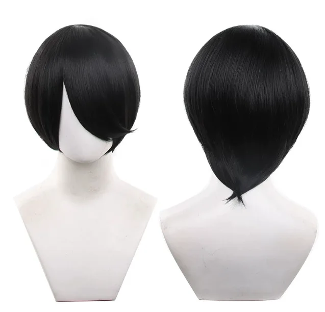 2026 TYBW Rukia Cosplay Kuchiki Costume Man Black Samurai Kimono Prop Wig Halloween Party Play Outfit view 6