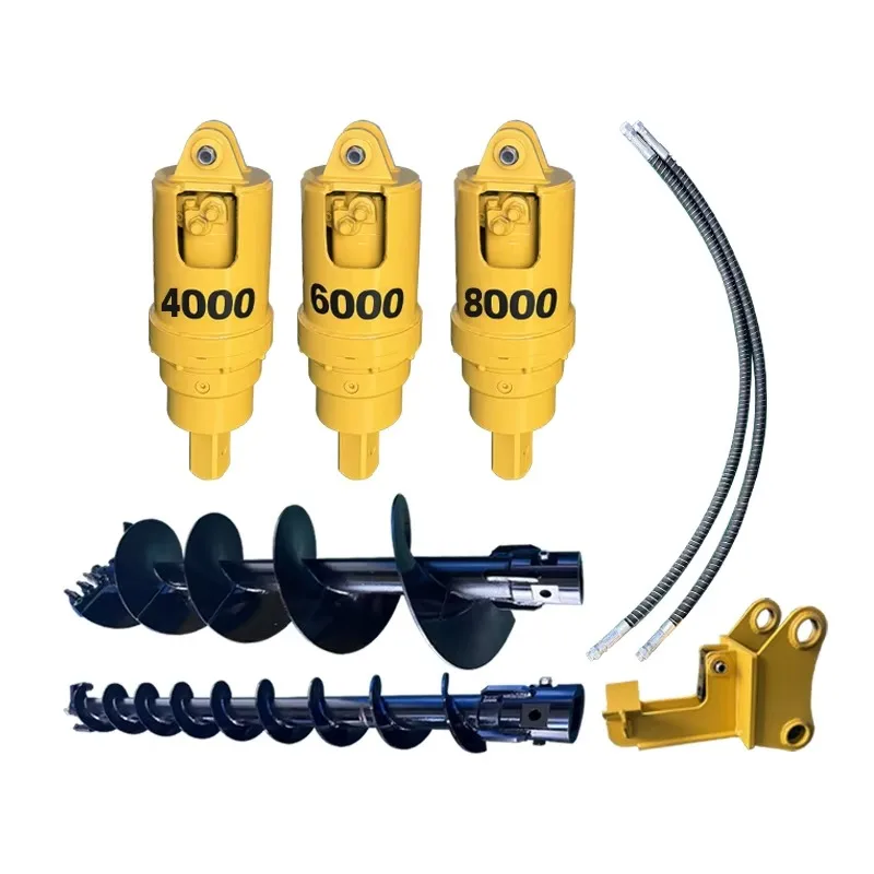 

5-7 Ton Excavator Hydraulic Auger Drive Motor 6000 for Earth Drilling