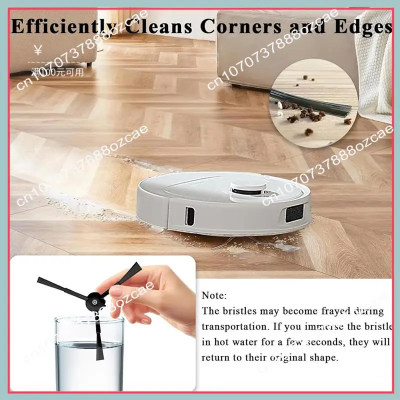 A26P Accessories Kit For Roborock Qrevo Master/Qrevo Slim Robot Vacuum Cleaner Main Side Brush HEPA Filters Mop Pads Dust Bags