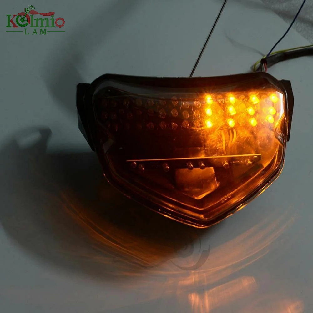 Luz LED trasera integrada para motocicleta, intermitente de freno, para Suzuki GSXR600, GSXR750, GSXR 2004, GSX-R, 2005, K4, K5, 600