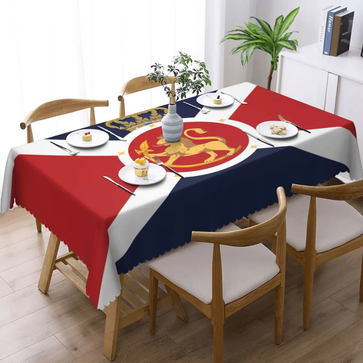 Norway Flag 1821 Proposal Rectangular Tablecloth Oilproof Table Cloth Table Covers