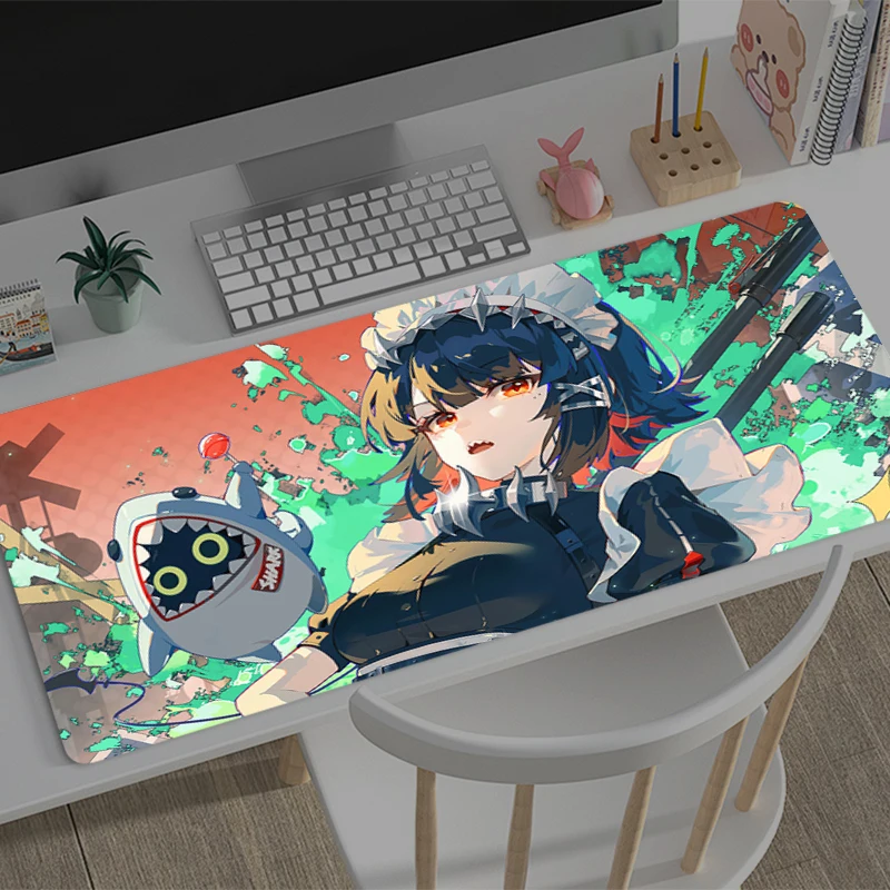 Mouse pad big size Zenless Zone Zero Ellen Joe desk mat Desktop keyboard desk mat gaming mouse pad Computer accessories Mousepad