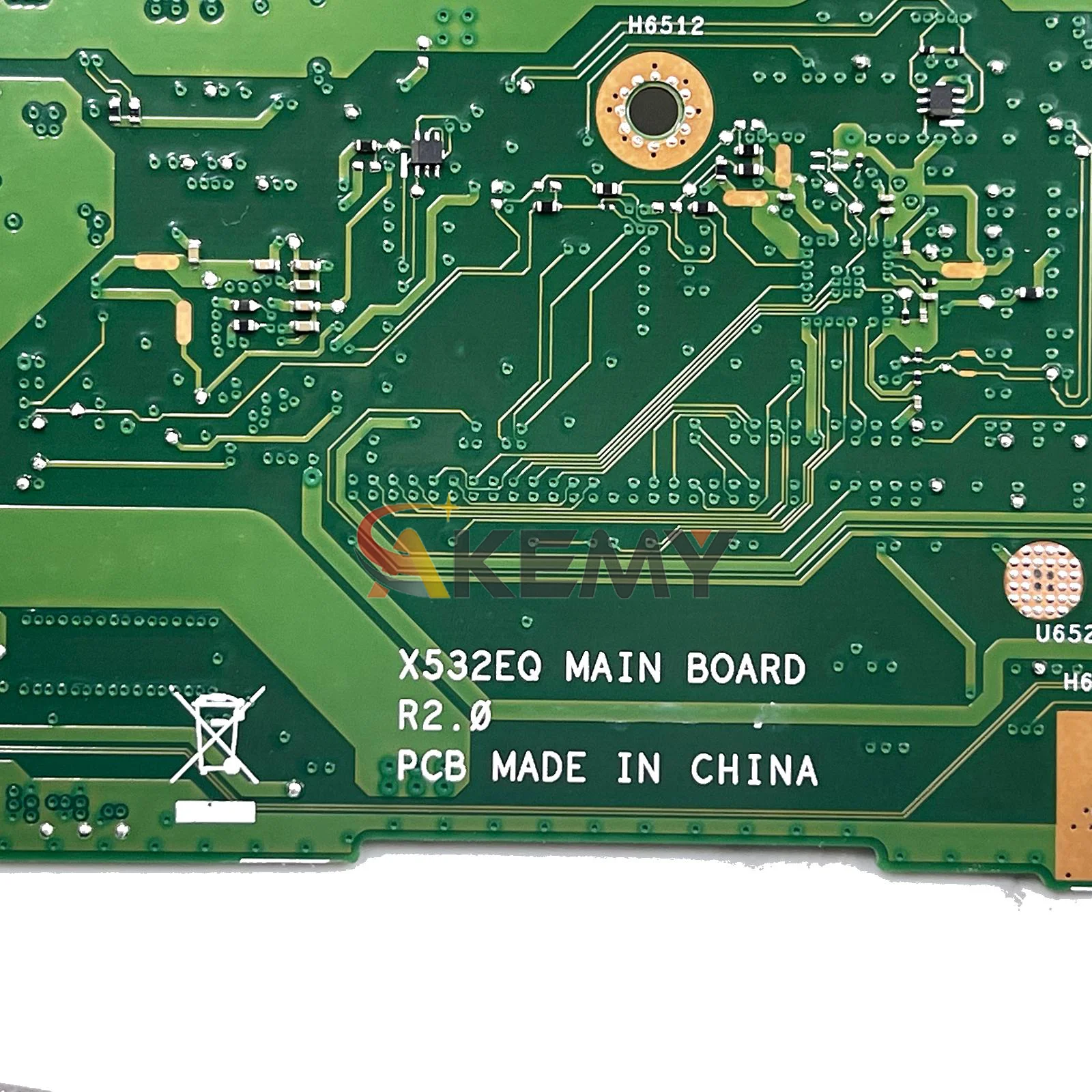 X532EQ carte mère d'ordinateur portable pour ASUS VivoBook S532EQ X532EQ K532EQ V532EQ X532E carte mère avec 11th Gen I3 i5 i7 100% tests OK stk