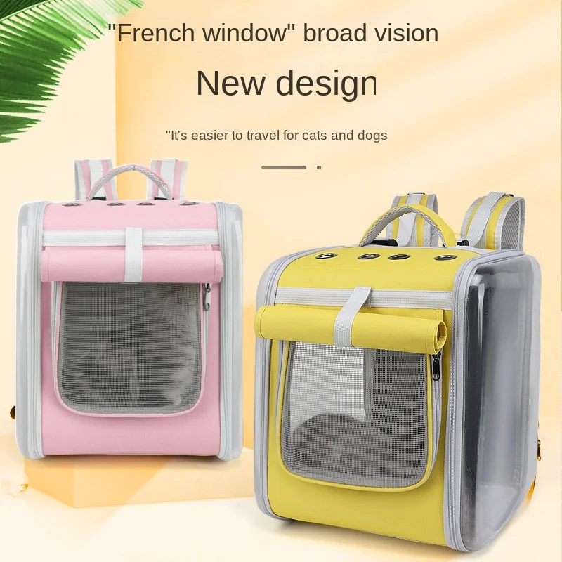 

Outdoor Pet Carrier For Dogs Cat Breathable Dog Backpack Cat Carrier Carrying Bag Portable Dog Travel Bag for Yorkie Chihuahua