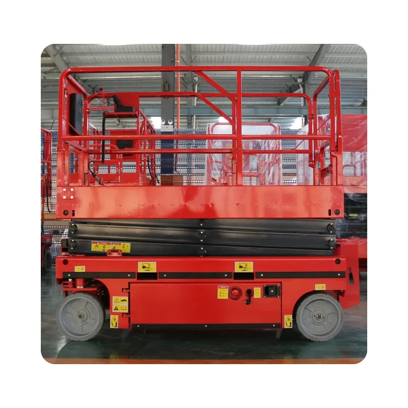 del Foldable electric scaffold lifting platform An electric personal lifting platform with a load of up to 500k