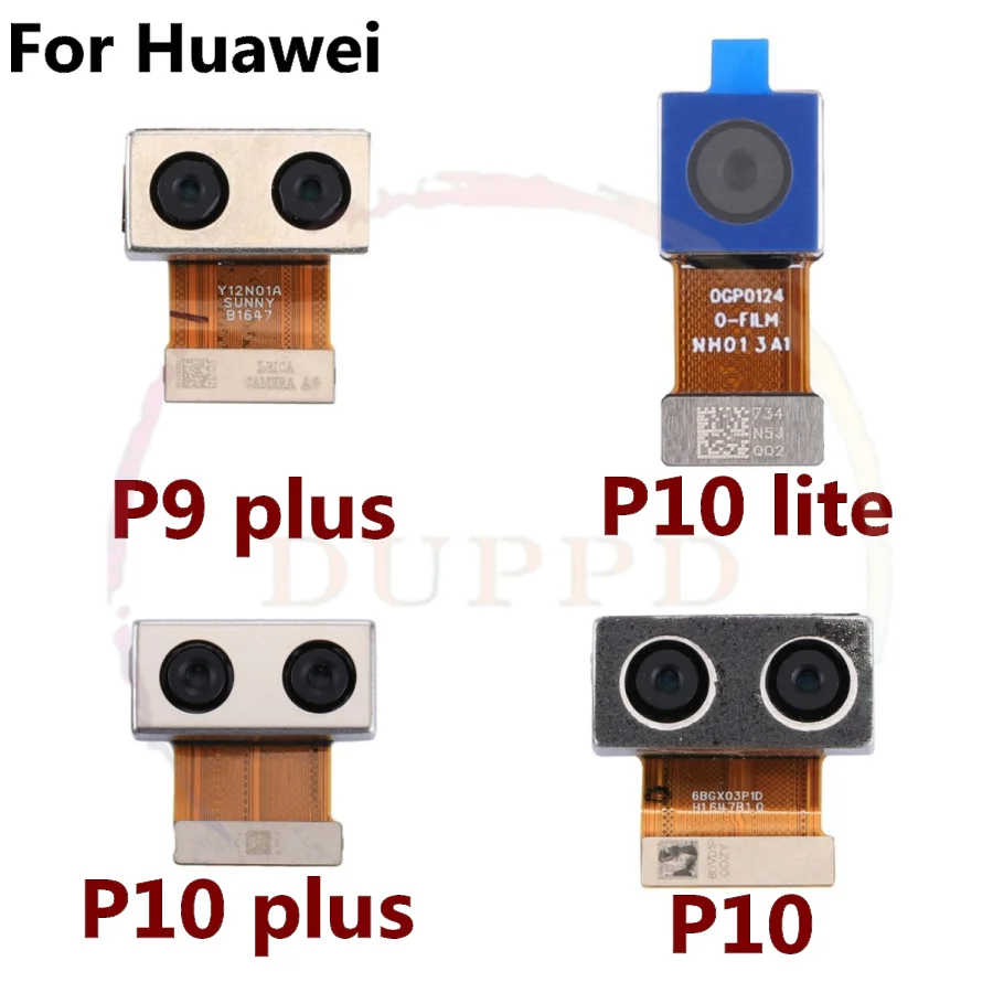 Original For Huawei P50 P40 P30 P20 P10 P9 Pro Plus Lite Backside Big Main Rear View Back Facing Camera Module Flex Cable