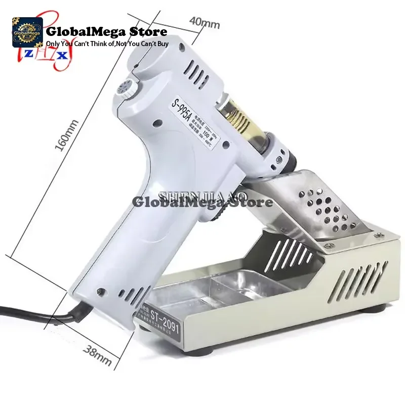 2026 Latest Electric Desoldering 110V 220V Hot Air Rework Station Soldering Iron Desoldering Pump SMD Repair Tool for PCB