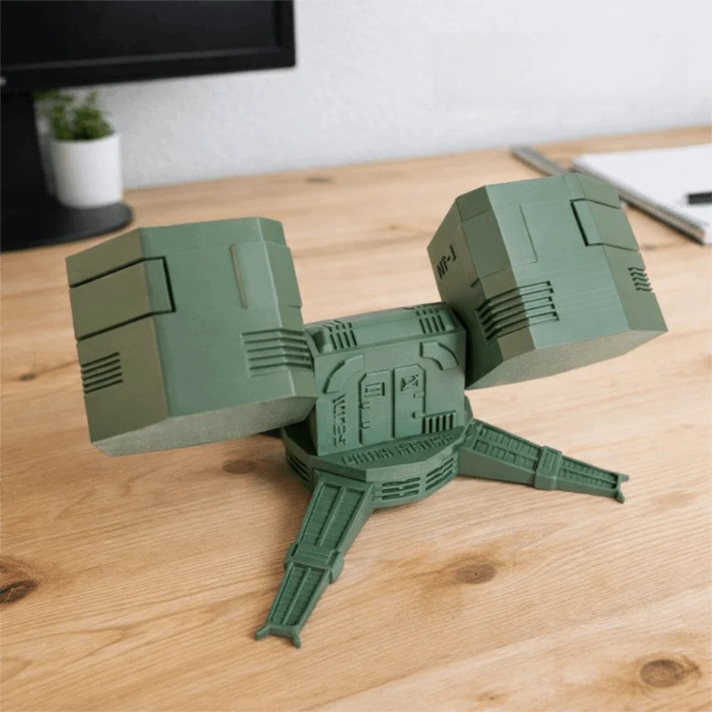 

Коробка для хранения батареек типа АА с вращением на 360°, креативный дизайн, настольное украшение в стиле меха, футляр для батареек типа ААА, декор для дома