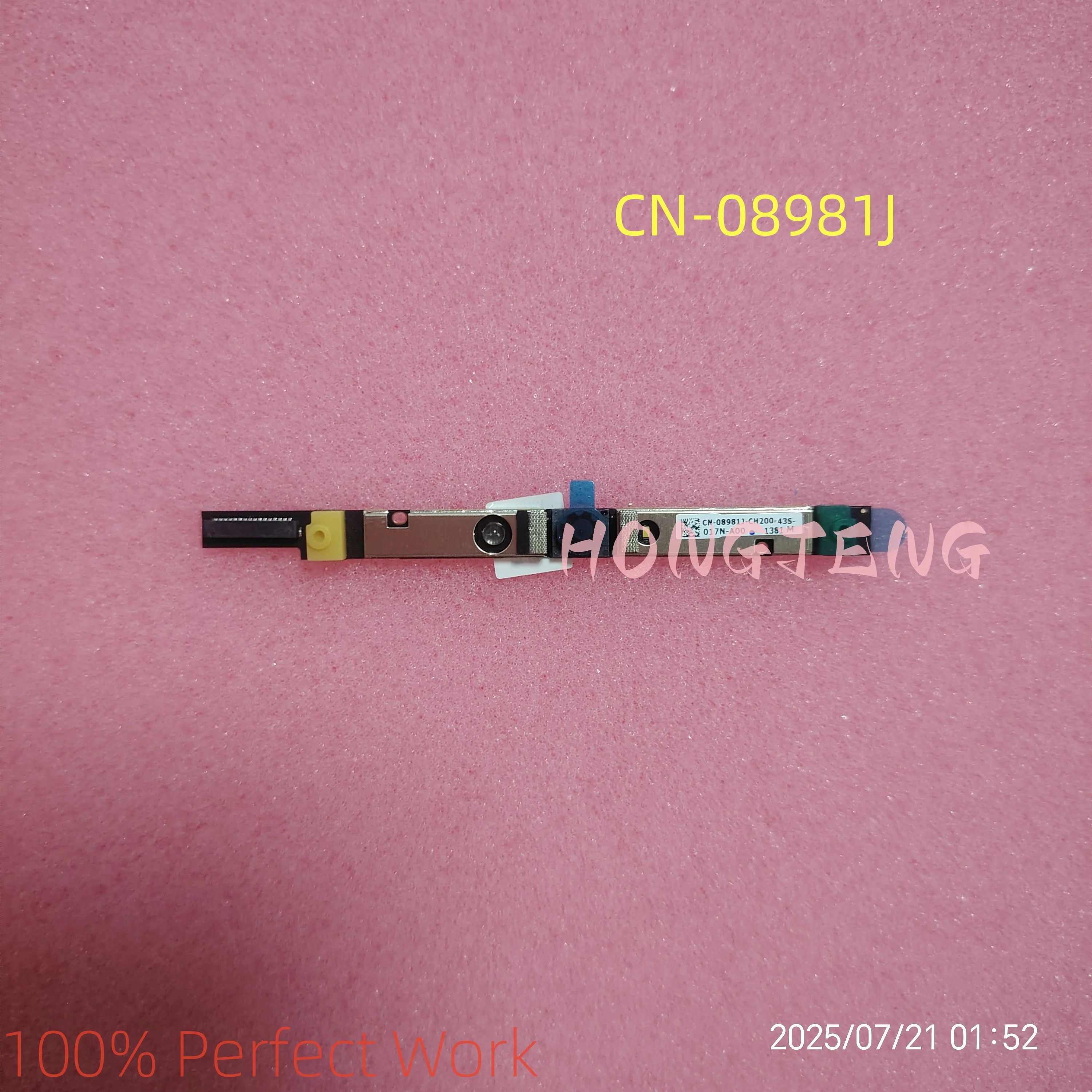 

Подлинная CN-08981J для DELL Precision 3540 Latitude 5500 5510 5520, модуль веб-камеры для ноутбука, камера 8981J 08981J, протестирована, быстрая доставка