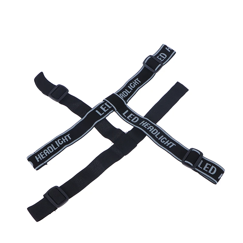 Elastic Head Band Belt For LED Headlamp Outdoor Camping Bike Front Light Universal Adjustable Head Lamp Strap High Elasticity image 2