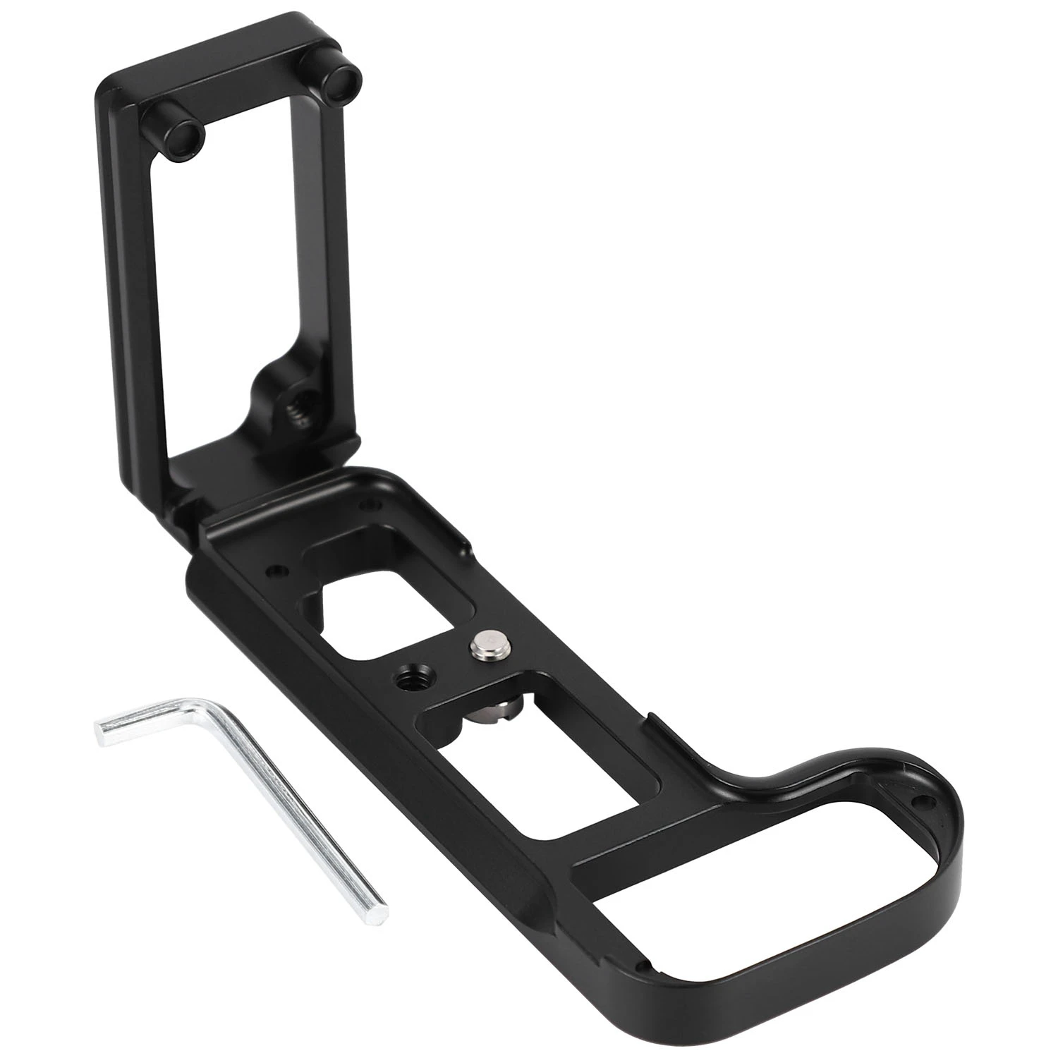 Quick Release L Plate/Bracket Base Holder Hand Grip for Z Z6 Z7 Compatible Vertical Board Black