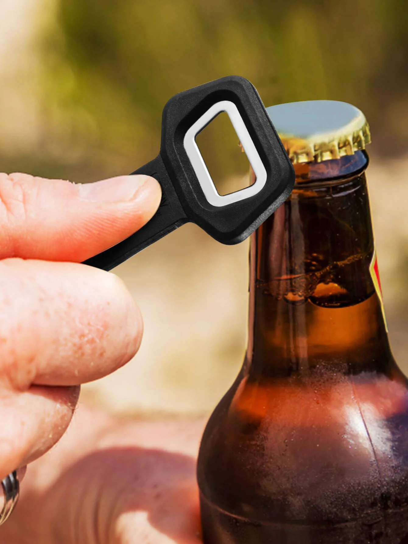 2PCS Beer Bottle Opener,Flat Manual Bottle Cap Opener, Sturdy and Durable Flat Bottle Opener for Home, Restaurants, Bars