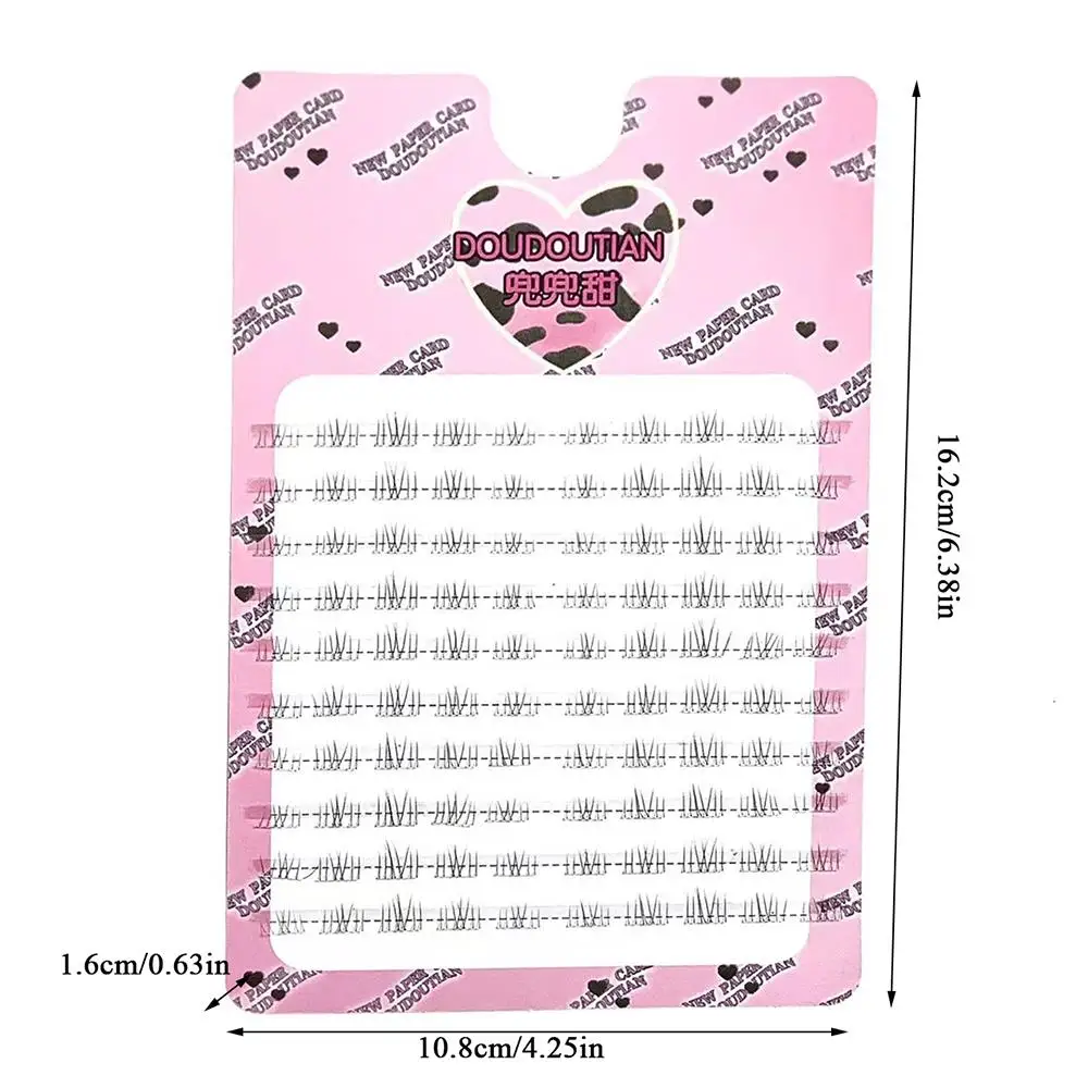 Ciglia finte Innesto di ciglia Naturale sotto l'estensione delle ciglia Prodotti per il trucco quotidiano Cosmetici utili Cluster di ciglia morbide