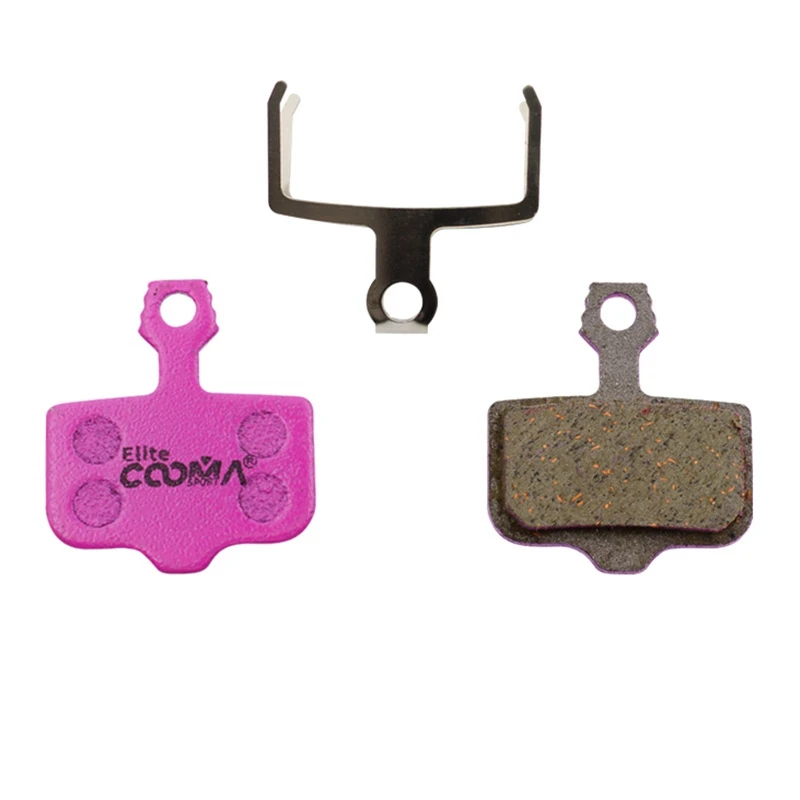 COOMA SPORT 4 Pairs Ceramic Bicycle Disc Brake Pads For SRAM DB LEVEL, AVID Elixir R, CR, CR , 1/3/5/7/9, X.0, XX