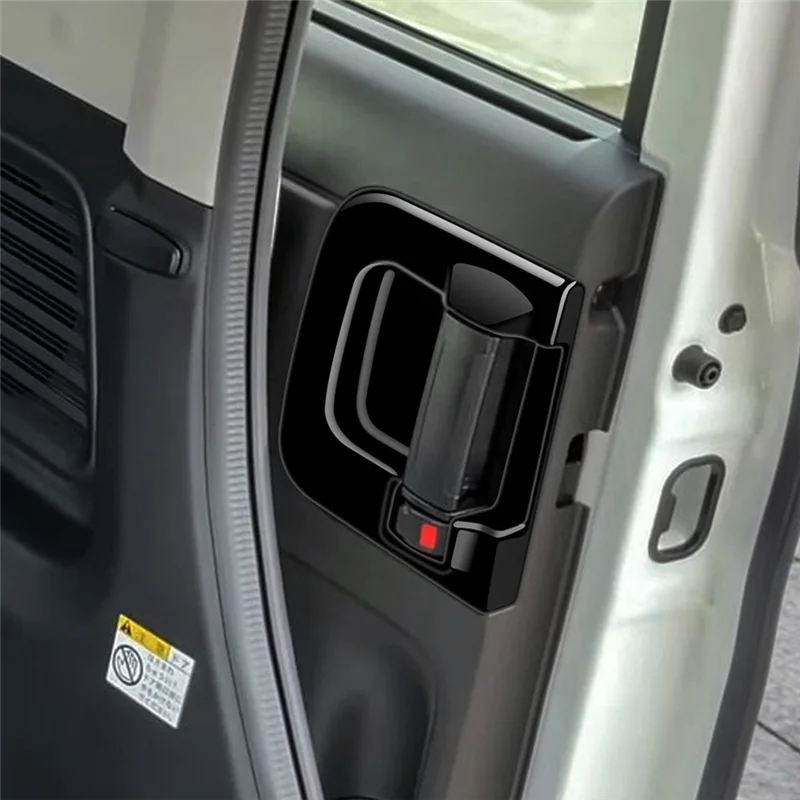 A19Q-Auto Midden Deur Binnenhandvat Frame Trim Sticker Voor Suzuki SPACIA Custom MK04 2017-2024 Auto Accessoires