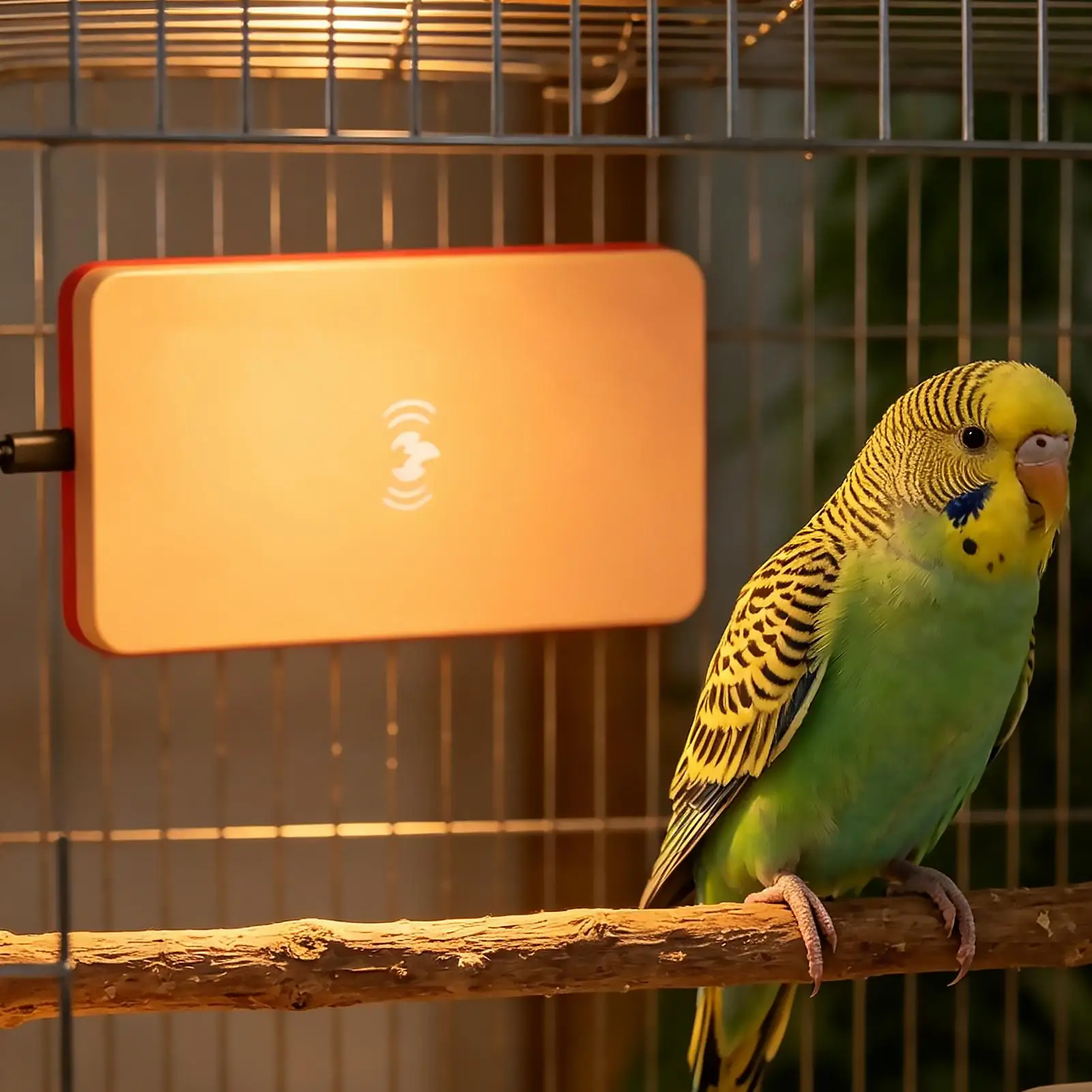 Bird Heater 18x10cm USB Plug Warmer Board 5W Silent Parrot Heater With 1.5m Cable For Parakeet Finch Lovebird Pet Bath