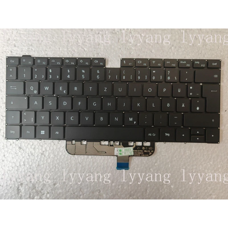 

f German keyboard for Honor MagicBook 15 BOH-WAQ9 BOH-WAP9 BOH-WAH9 BOH-WAE9
