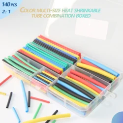 2:1 Thermoresistant Tubo di Calore Shrink Wrapping Kit Assortiti Cavo di Filo Sulation Guaina 3:1 Tubi Termorestringenti