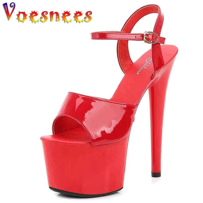 Ladies 2022 SUMMER SANDAL HEEL Pole Dance Shoes Stripper High Heels Women Sexy Shoes Sandals Party Club Platform High-heel Shoes