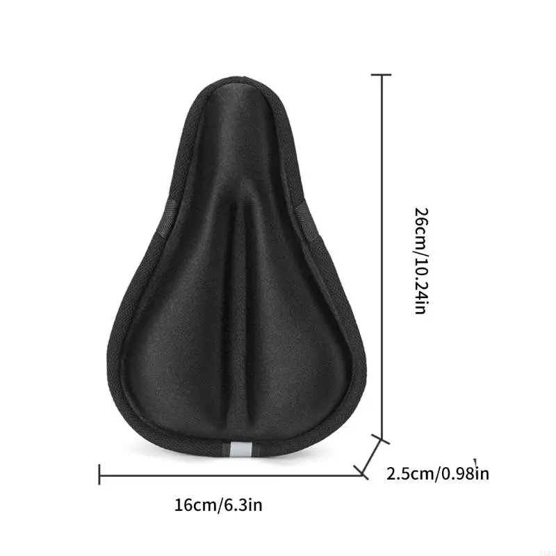 Adjustable Children Bike Cushion Soft Memory Foam Comfortable Padding L8RB