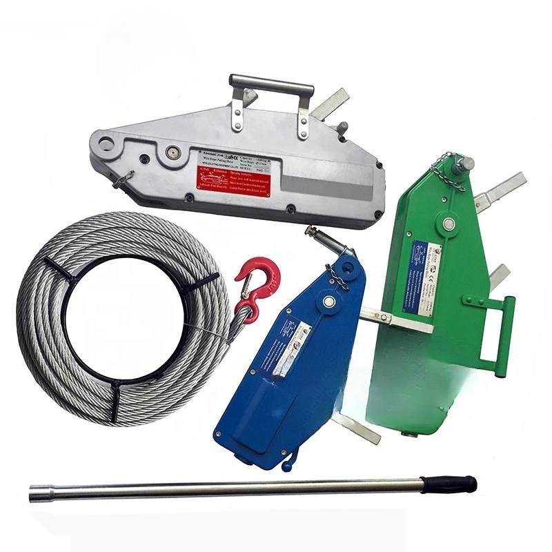 

Cable 0.8 1.6 3.2 5.4 tons aluminum alloy shell wire rope hoist