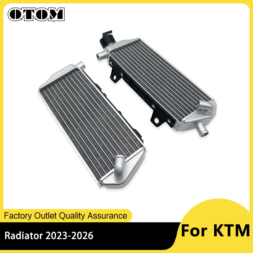 

For KTM HUSQVARNA 2023-2026 Motorcycle Aluminum Radiator SX XCW EXC XC TC FX TX MC EC EX Dirt Bike Engine Water Cooler
