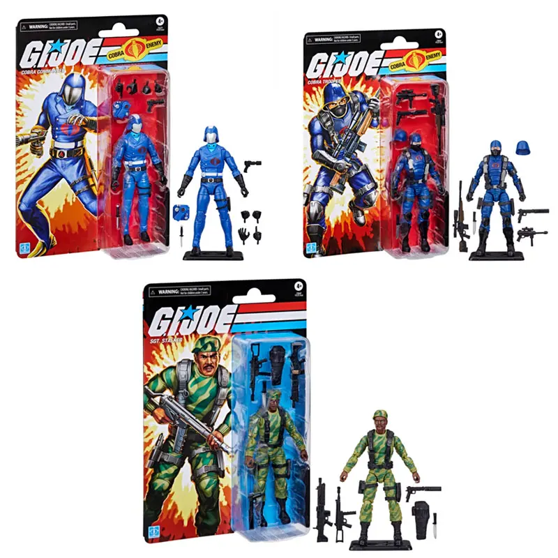 

Оригинальный G.I.Joe, классифицированный змеиный солдат, Сталкер, командир, аниме, экшн-фигурка, модель игрушки, детские рождественские подарки