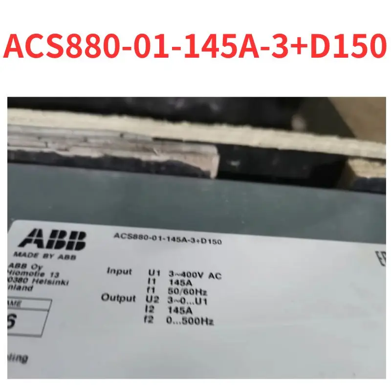 

Second-hand ACS880-01-145A-3+D150 inverter test OK Fast Shipping